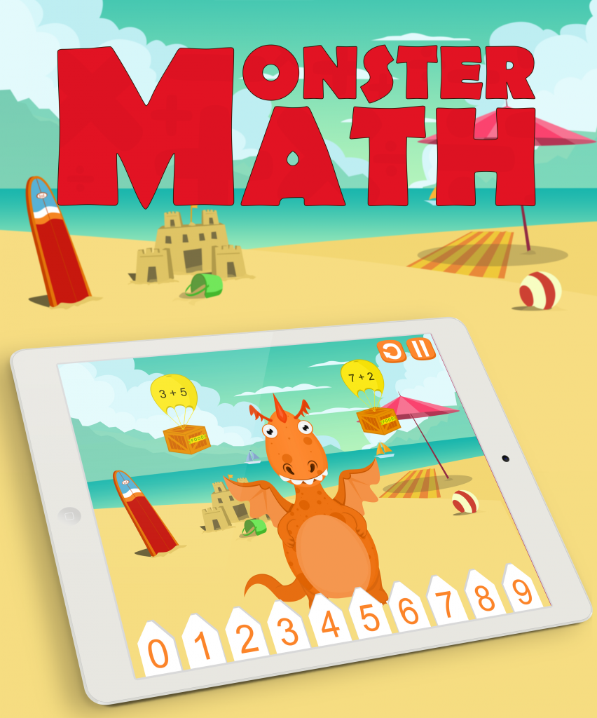 Monster Math Educational and Interactive app for Kids & students