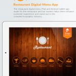 Restaurant Digital Menu iPad & Android Tablet App