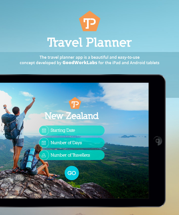 trip planner app for ipad