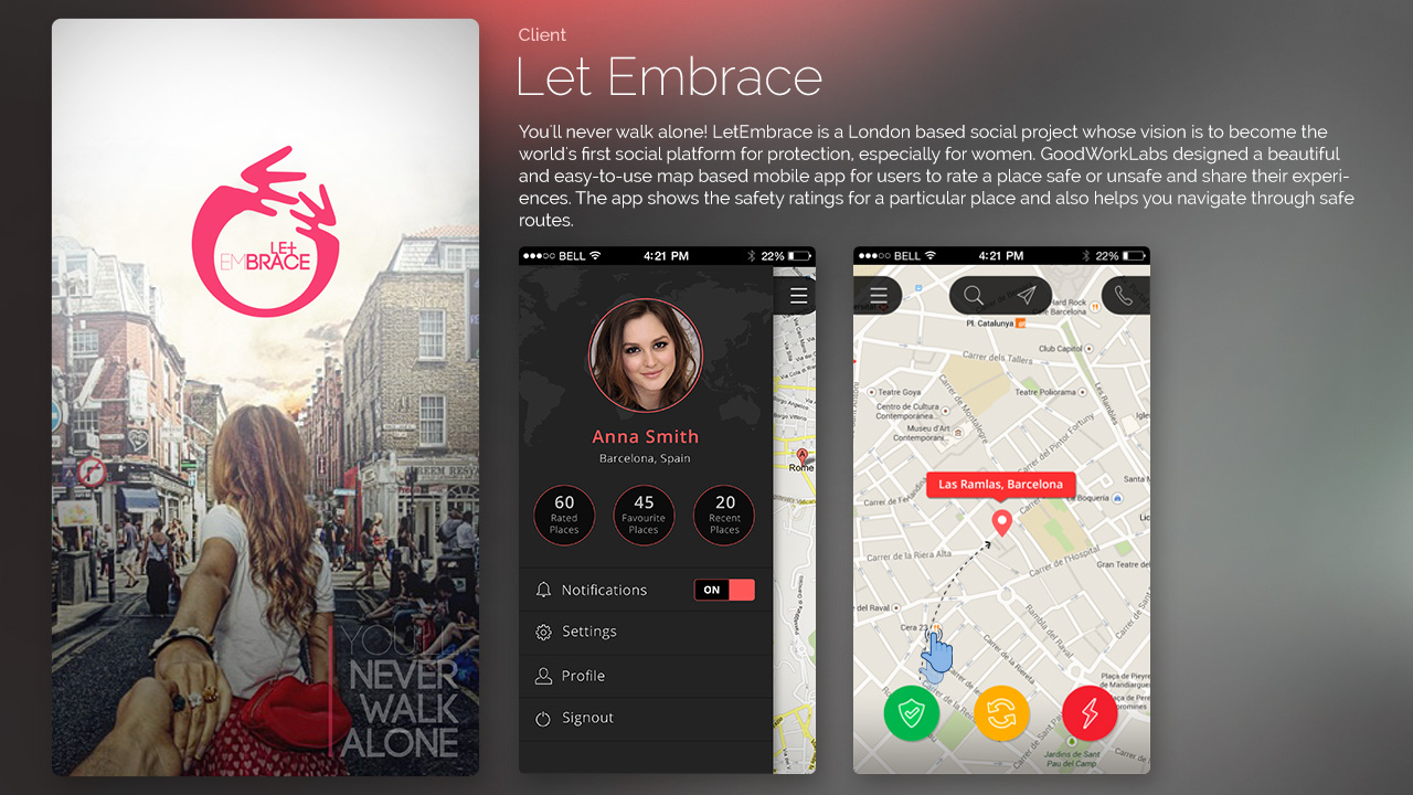 Let Embrace-Social-Safety-Mobile-App-Designed-and-developed-by-GoodWorkLabs