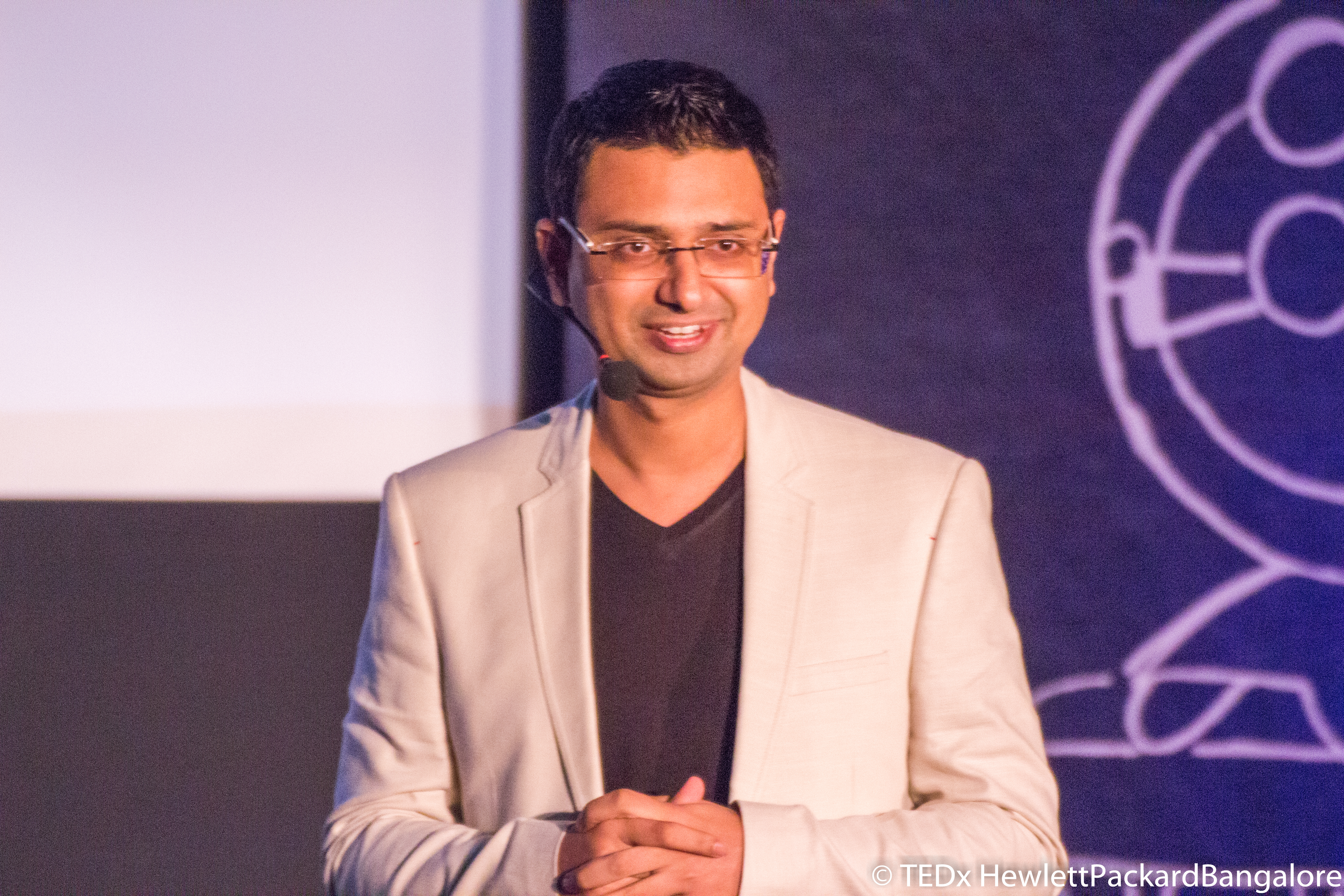 Vishwas Mudagal at Tedx Talk HP 2