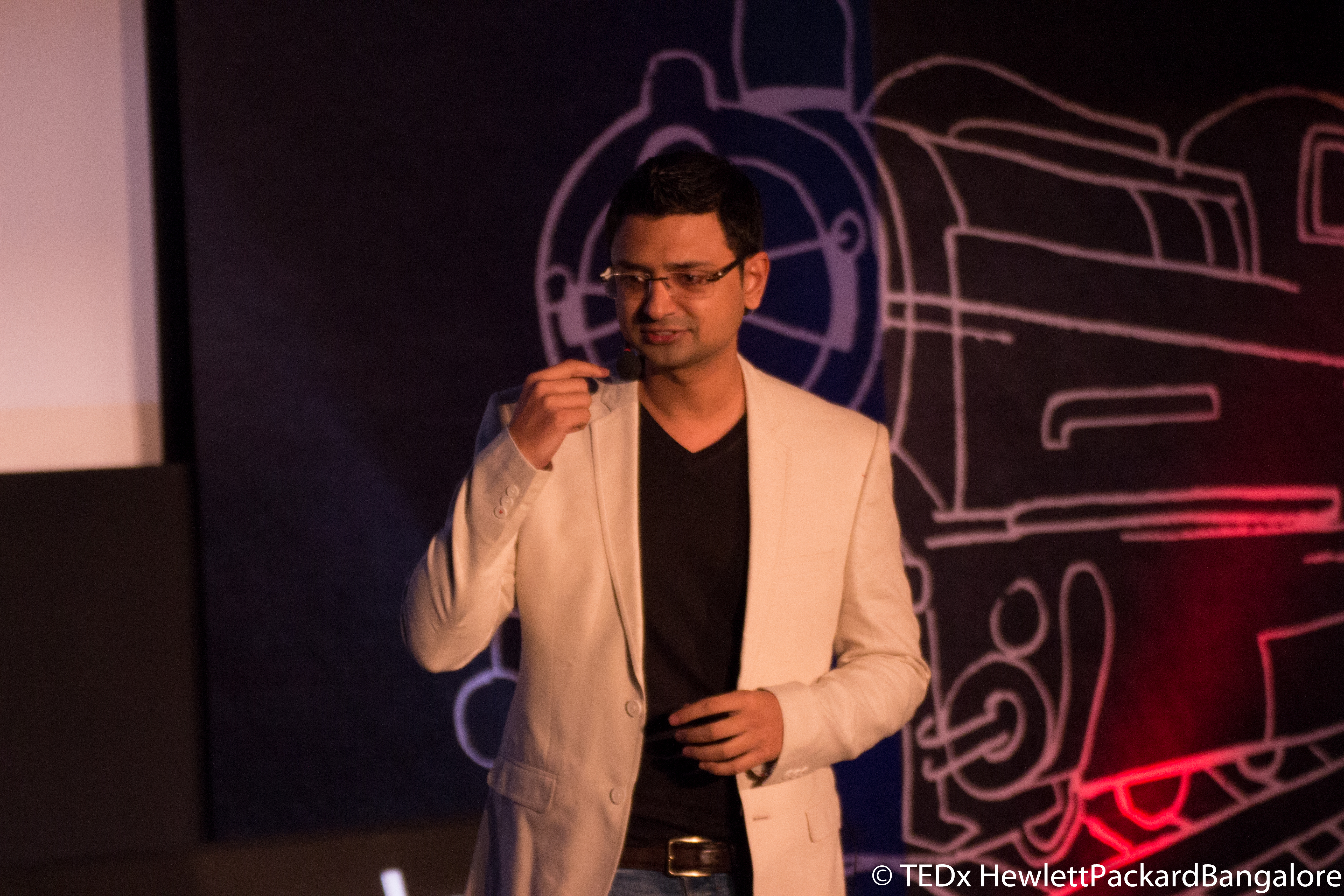 Vishwas Mudagal at Tedx Talk HP