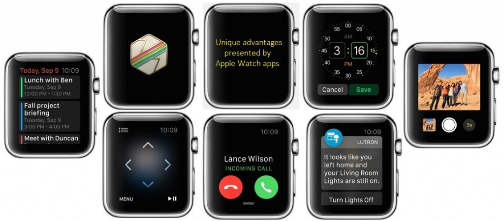 2-5 unique advantages of the Apple Watch App