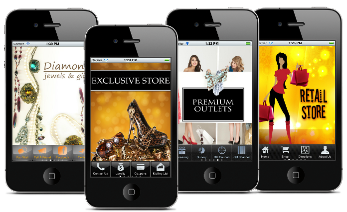 mobile app for retail industry