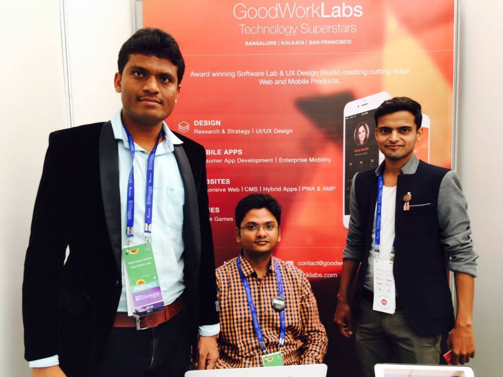 GoodWorkLabs team at Techsparks