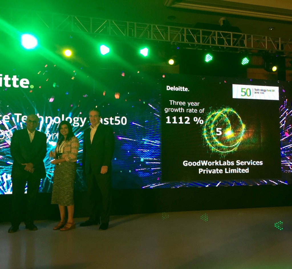 GoodWorkLabs at Deloitte Fast 50