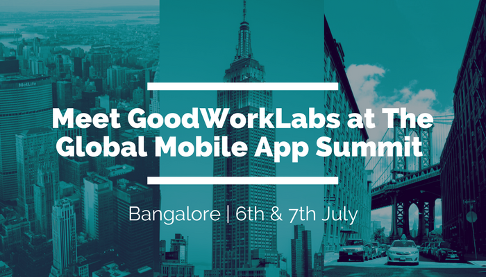 Goodworklabs at GMASA event