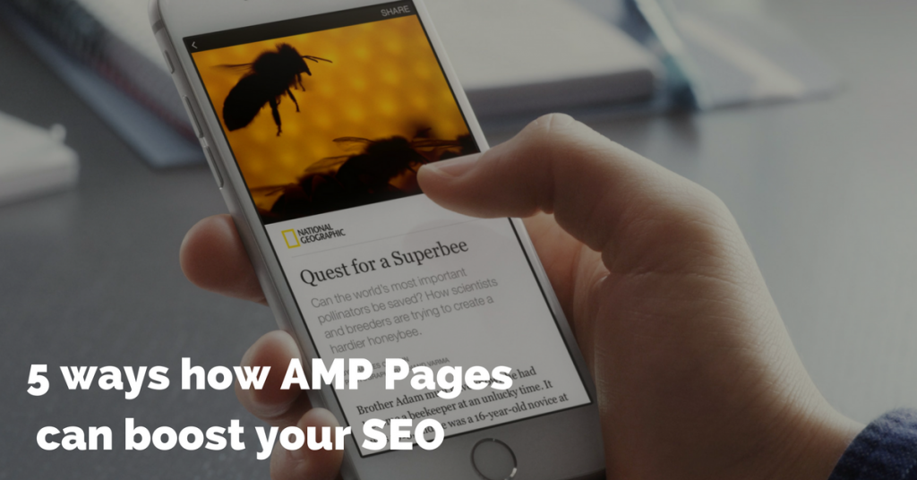 Benefits of AMP pages for SEO