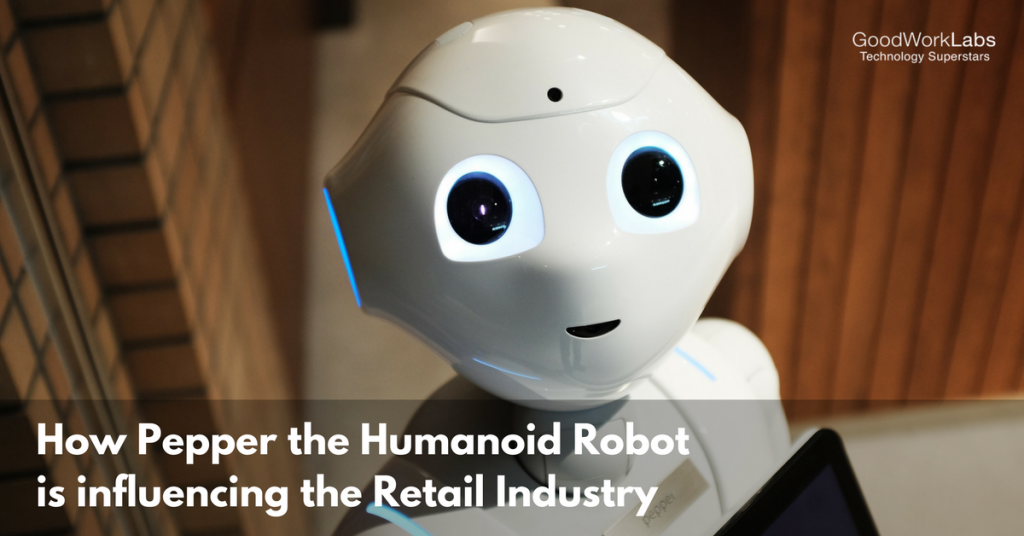 Pepper the robot in retail stores