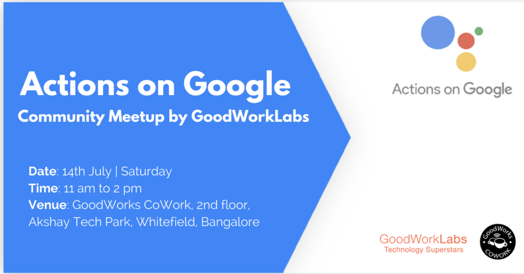 Actions on Google Community Meetup 