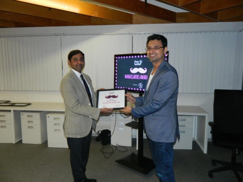 Vishwas Mudagal wins manambassador award