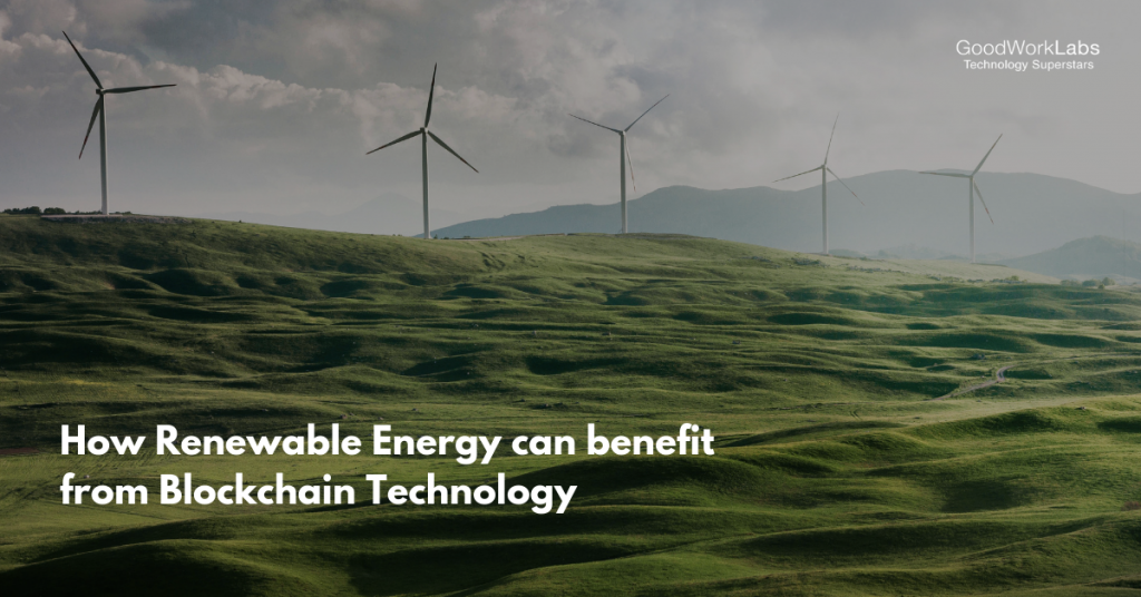 Blockchain technology in renewable energy