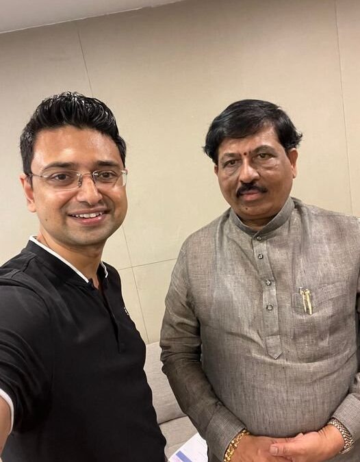 Vishwas Mudagal Meets Karnataka’s Industries Minister Dr Nirani for Strategic Collaboration 