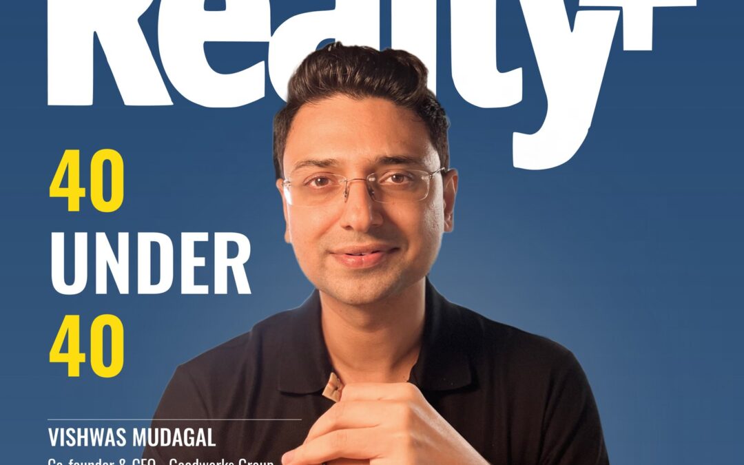 Vishwas Mudagal Receives The 40 Under 40 Award From Realty+