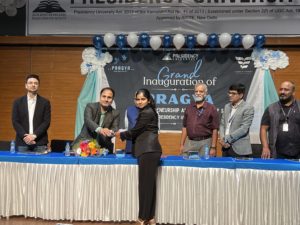 Vishwas Mudagal Inaugurates PRAGYA: A New Chapter in Entrepreneurship at Presidency University 