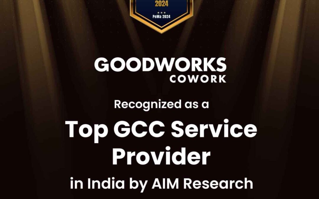 GoodWorks Recognized as a Top GCC Service Provider in India by AIM Research