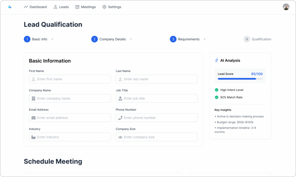 AI sales chatbot