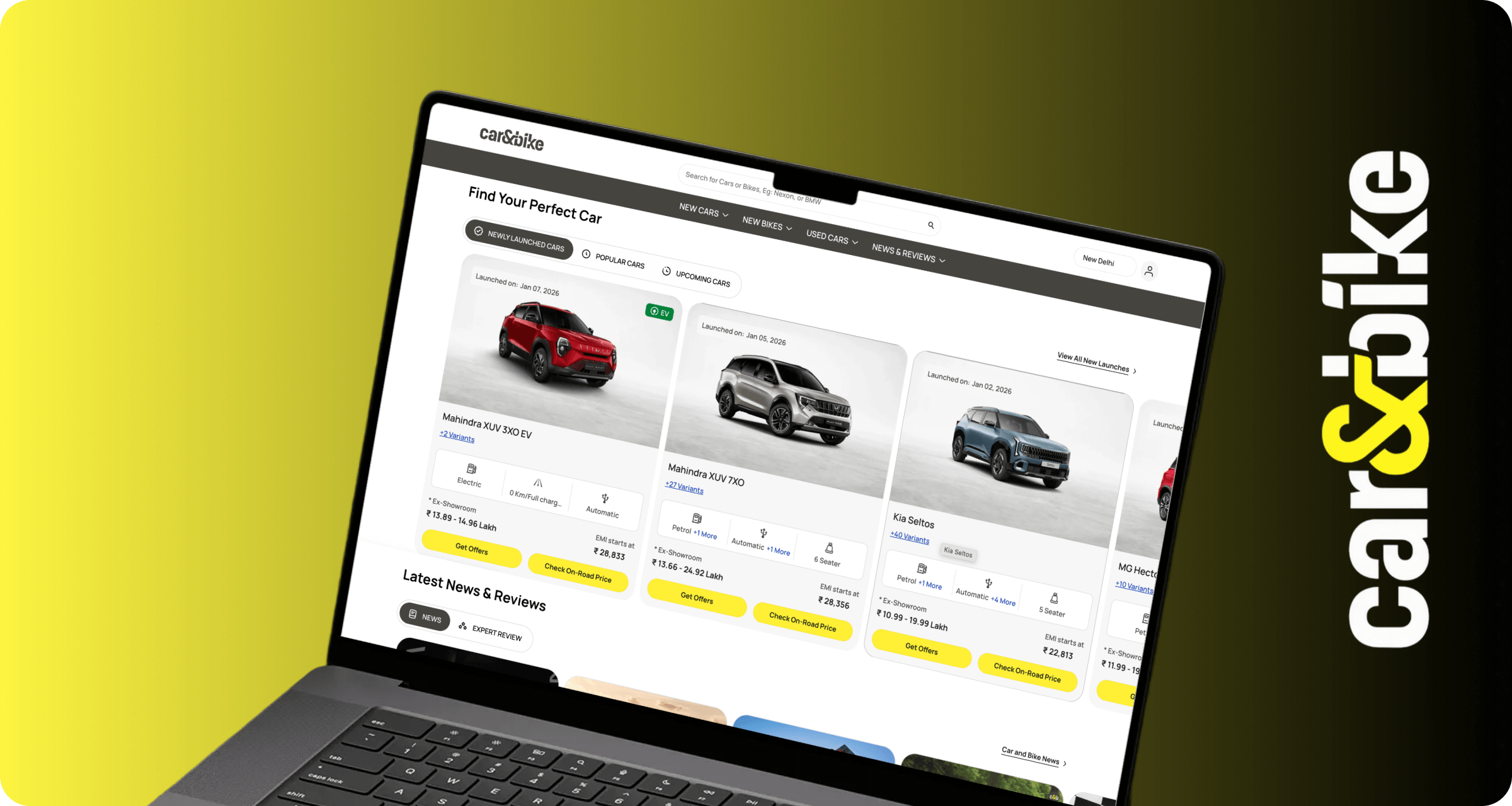 Auto Discovery, Comparison & Buying Platform
