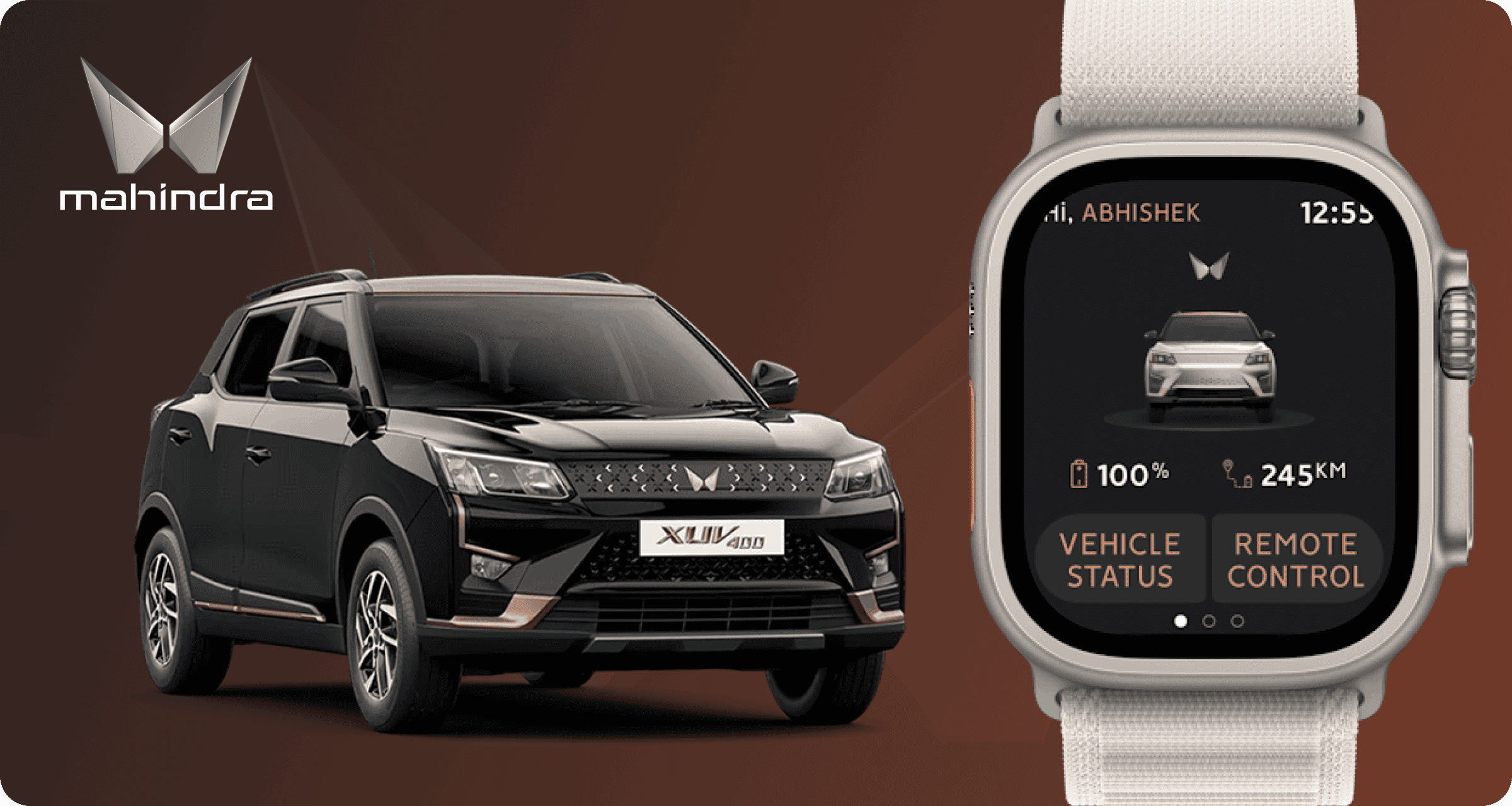 BluesensePlus Connected Vehicle Platform for Mahindra XUV400