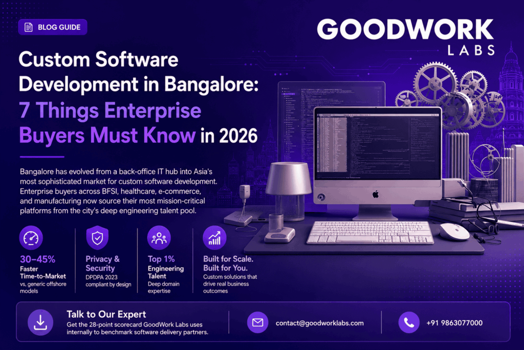 Custom Software Development in Bangalore