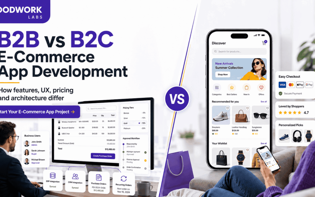 B2B vs B2C E-Commerce App Development: How They Differ