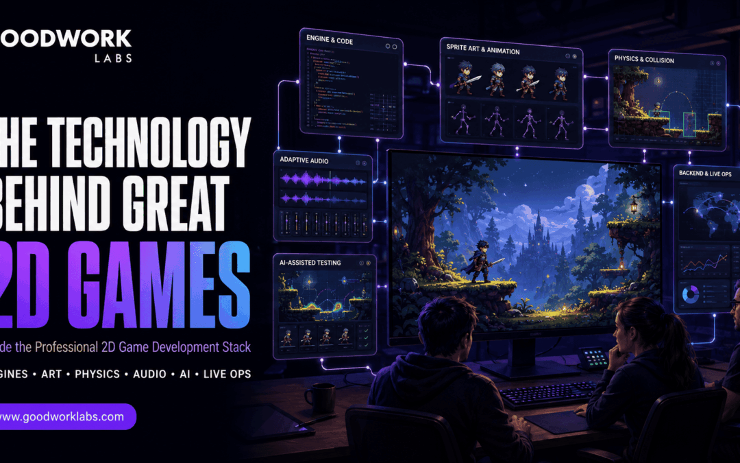 Top Technologies Used in Professional 2D Game Development Company