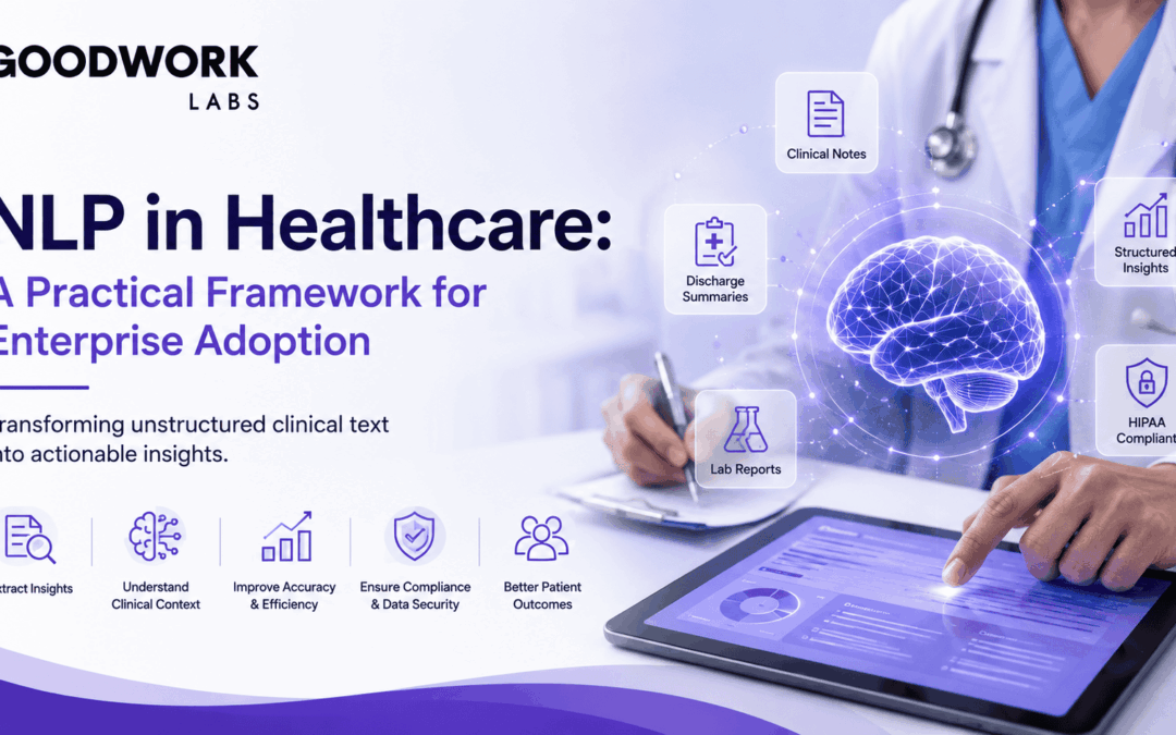 NLP in Healthcare: A Practical Framework for Enterprise Adoption