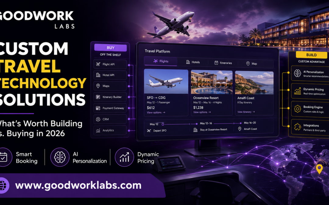 Custom Travel Technology Solutions: What’s Worth Building vs. Buying in 2026