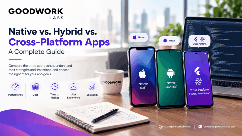 Native vs Hybrid vs Cross Platform Apps A Complete Guide