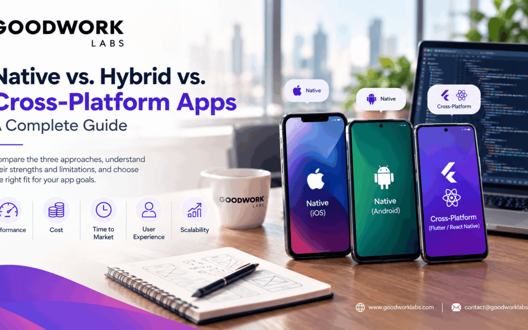 Native vs. Hybrid vs. Cross-Platform Apps: A Complete Guide